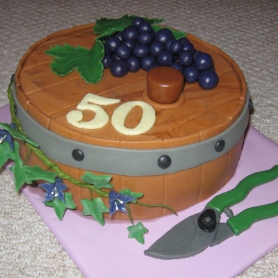 Cake For Wine Grower