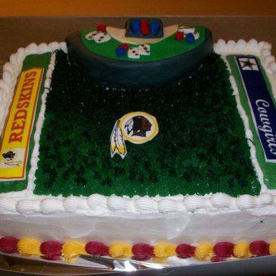 Redskins Birthday Vegas Card Party