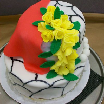 Wilton Course 3 Final Cake