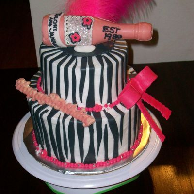 Diva Twins Birthday Cake