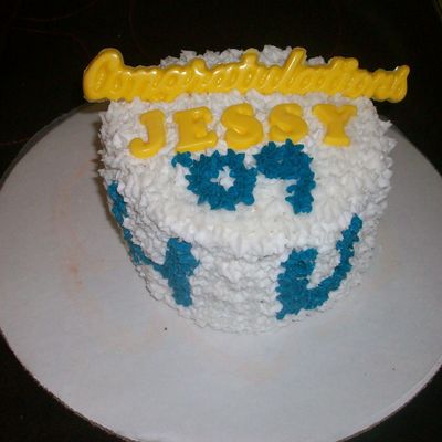 Jessy's Congratulations Cake