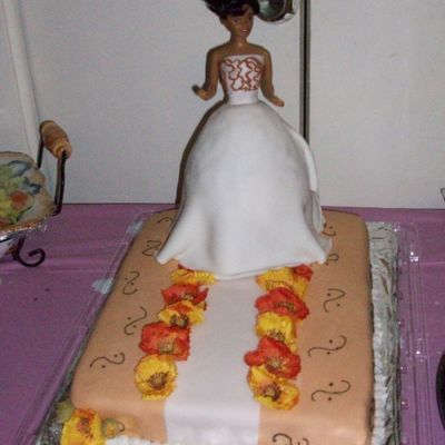 Javia's Bridal Shower Cake