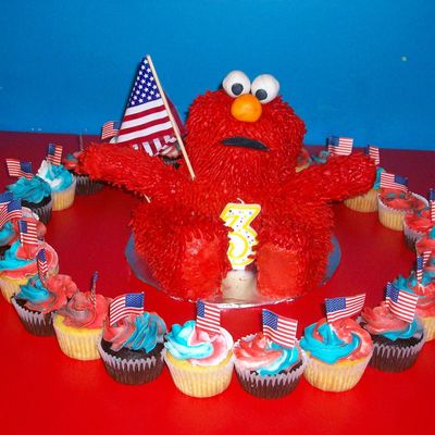 Patriotic Elmo