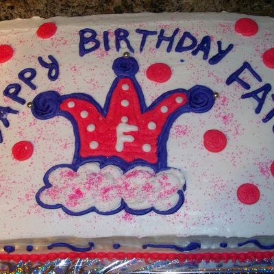 Girly Birthday Cake