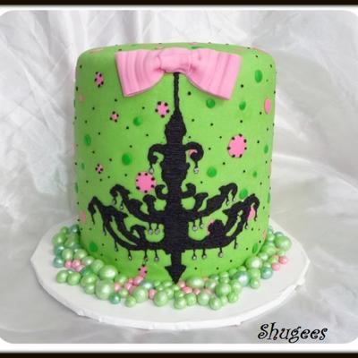 Chandelier Cake..