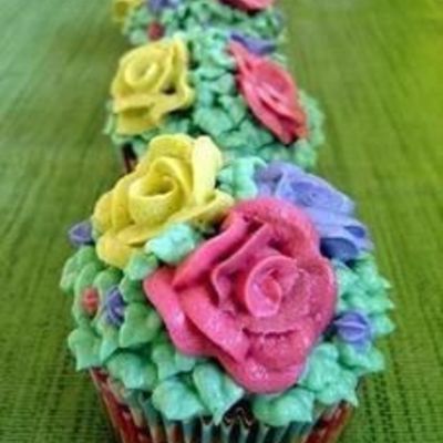 Colorful Cupcakes...