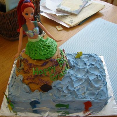 Ariel Cake
