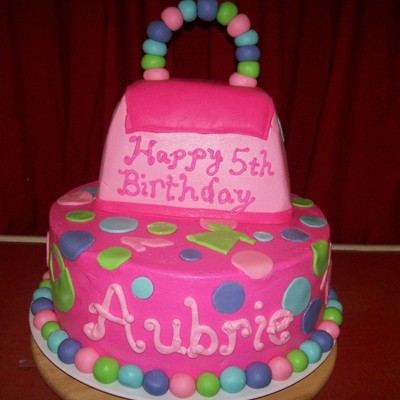 Barbie Purse Cake
