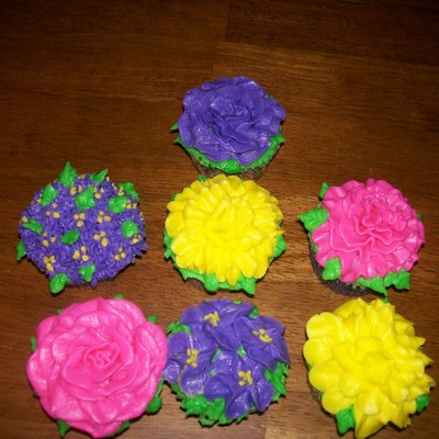 Flower Cupcakes