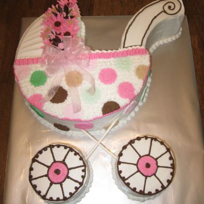 Baby Buggy Cake