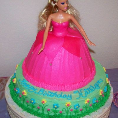 Barbie Birthday Cake