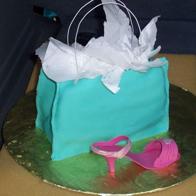 Tiffany Shopping Bag And Shoe