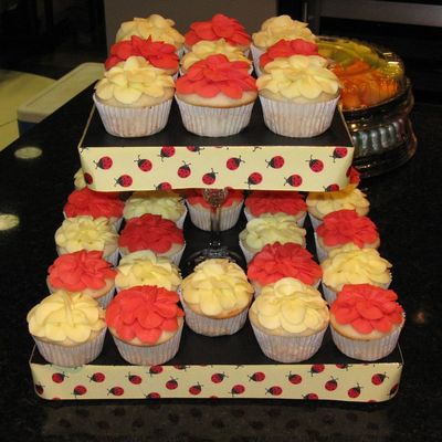 Flower Cupcake Tree