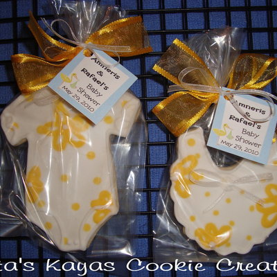 Baby Shower Cooke Favors