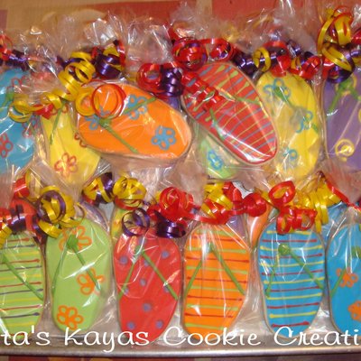 Luau Flip Flops