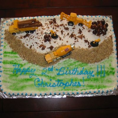 Truck Bday Cake Little Boy