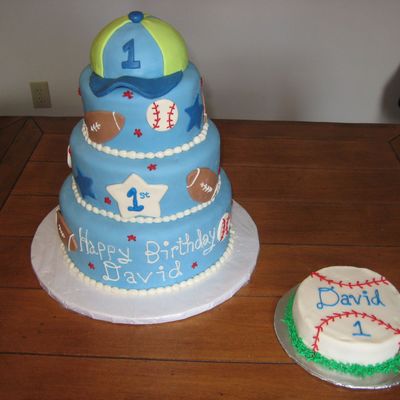 Sports Themed 1St Birthday