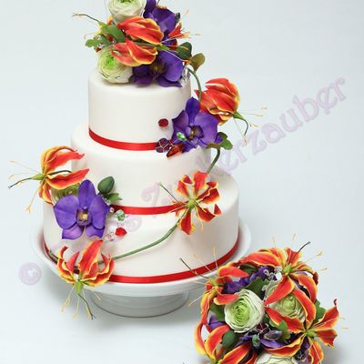 Wedding Cake For Cake Magazine "magie Des Zuckers"