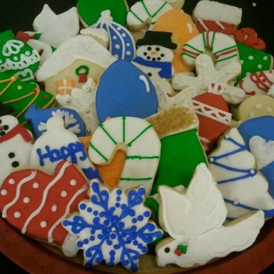 Christmas Cookie Platters