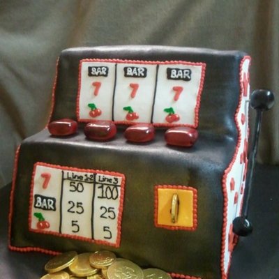 3D Slot Machine Bday