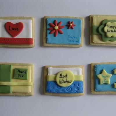 Card Making Cookies