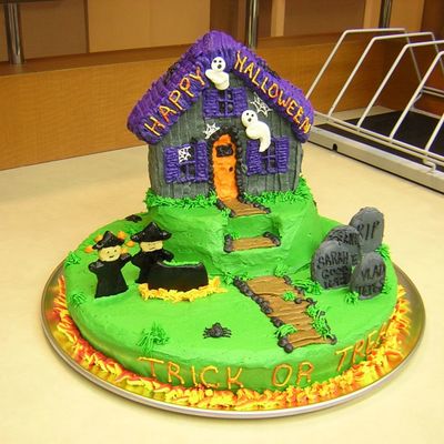 Front Of Haunted House