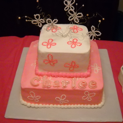 Butterfly Birthday Cake