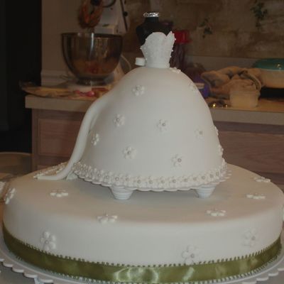 Bride Cake - Front And Side