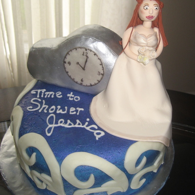 Around The Clock Themed Shower