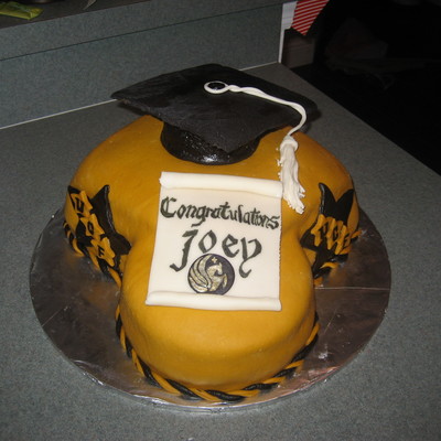 Ucf Graduation Cake