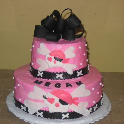 Girl Pirate Cake