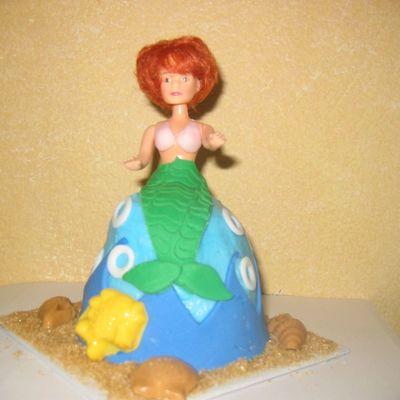 Mermiad Cupcake