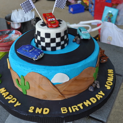 Jonah's 2Nd Birthday Cake