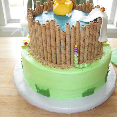 Nathan's 1St Birthday Cake