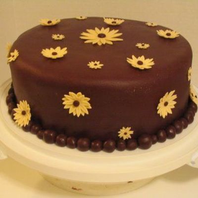 Chocolate Daisy Cake