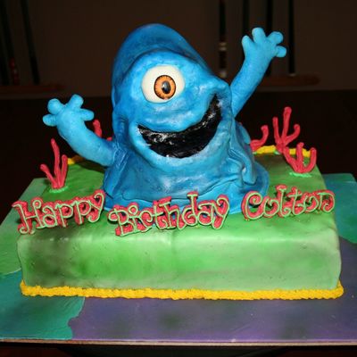 B.o.b Monsters Vs. Aliens Cake