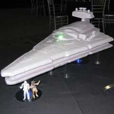 Star Destroyer Cake
