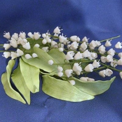 Liliy Of The Valley With Leaves