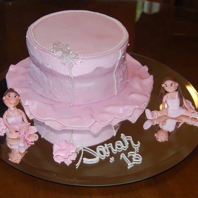Ballerina Cake