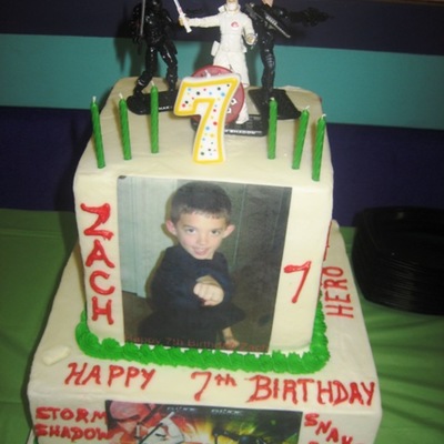 Zach's G I Joe Birthday