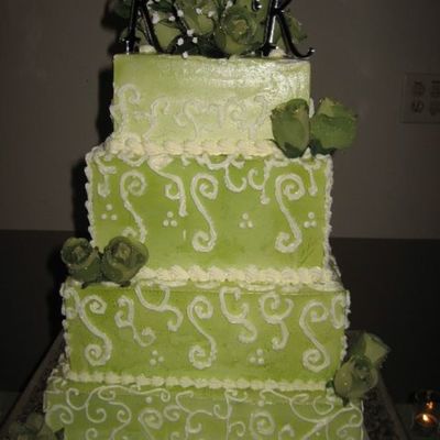 Kasheena's Wedding Cake