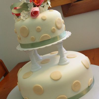My Very First Wedding Cake