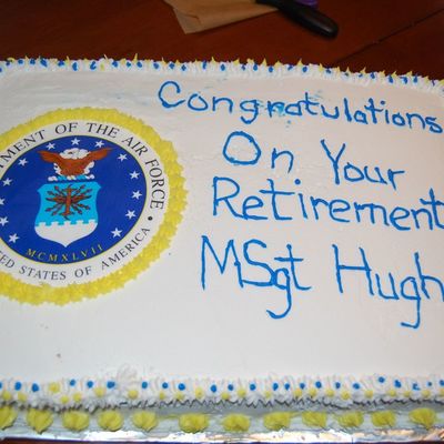 My First Retirement Cake