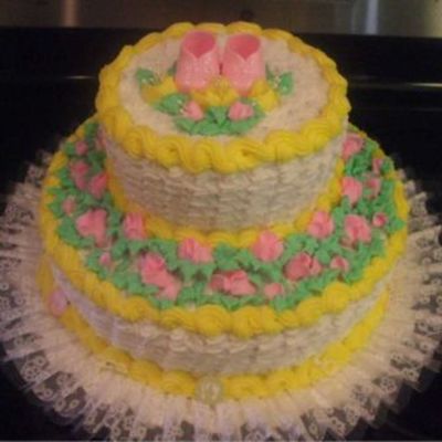 Baby Shower Con Zapatitos De Topper!