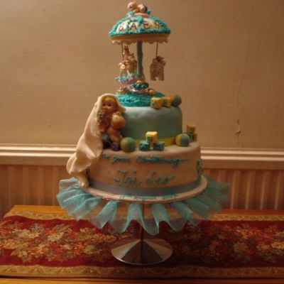 Tai's Christening Cake