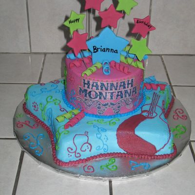 Hannah Montana Birthday Cake