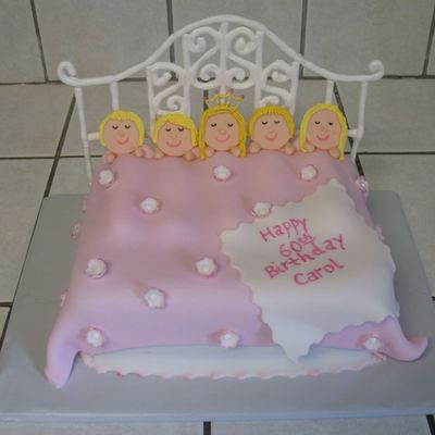 Sister Sleep-Over Cake