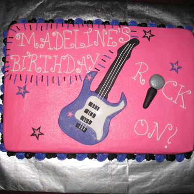 Guitar Cake