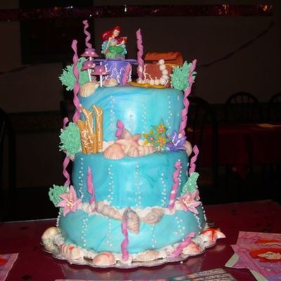 Little Mermaid Cake