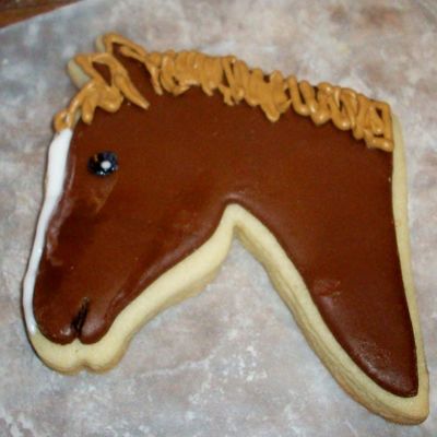 Horse Head Cookie